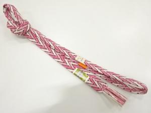 未使用品　正絹　手組帯締め